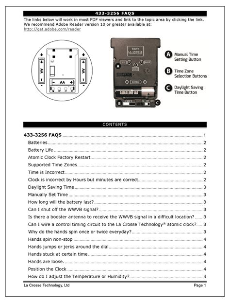 lacrosse 433mhz pdf manual